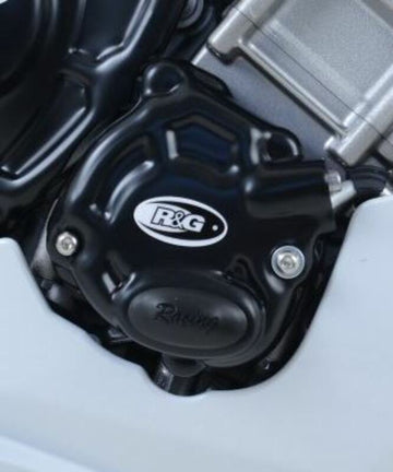 Yamaha MT-10 ABS RN45 [2016-2021] - Race Series Schwarz Rechts (Ölpumpe) Motorgehäusedeckelschutz Yamaha R1/R1M