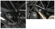 Ducati Diavel 1200 Cromo [2012-2013] - Aero Crash Protectors Black Ducati Diavel