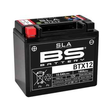 Triumph Street Twin [BS BATTERY] – SLA:n huoltovapaa akku, tehdasaktivoitu – BTX12