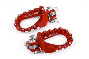 Husqvarna Te 125 [S3] - Hard Rock Enduro footrests aluminum red