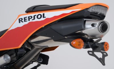 Honda CBR 600 RR PC40 [2013-2017] - License plate holder including license plate lighting