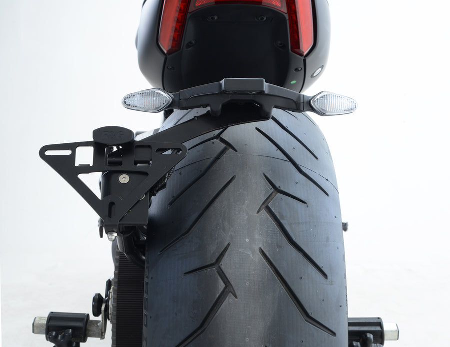 Ducati XDiavel S [2016-2020] - Rekisterikilven pidike, joka sisältää rekisterikilven valon