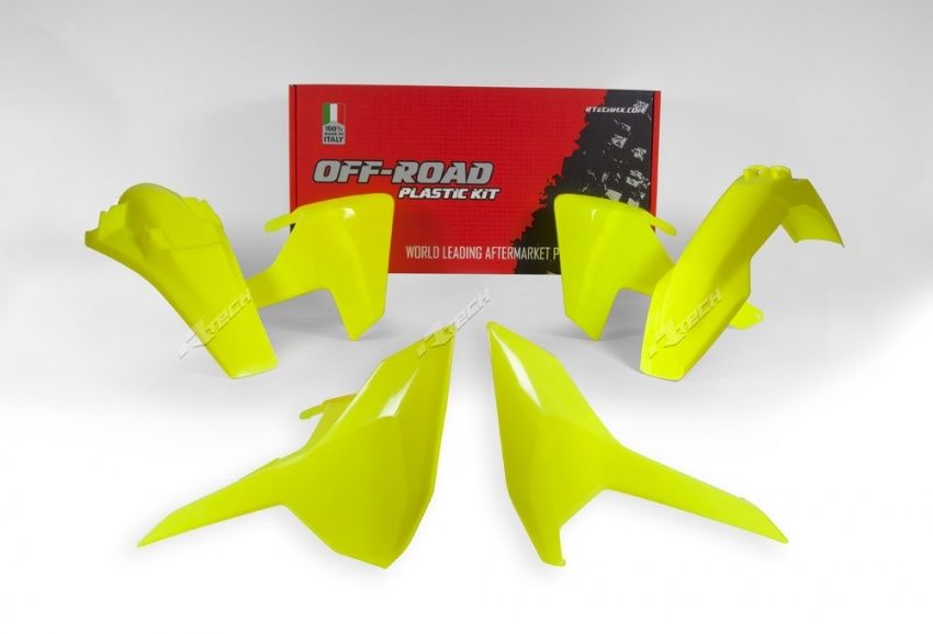 HUSQVARNA TE 300 I [2018-2019] - Plastik-Kit neongelb Husqvarna TE/FE