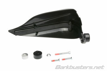 Kawasaki Z Electric [BARKBUSTERS] - Storm Hanguads Set Einpunkt-Klemmhalterung-Lenkerende Schwarz