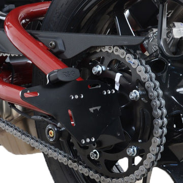 Indian FTR 1200 A 2 [2020-2021] - License plate holder (side) - small plate - Black Indian FTR 1200