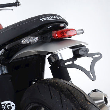 Triumph Speed Twin 1200 ABS [2019-2026] - Kennzeichenhalter Schwarz Triumph Speed Twin 1200