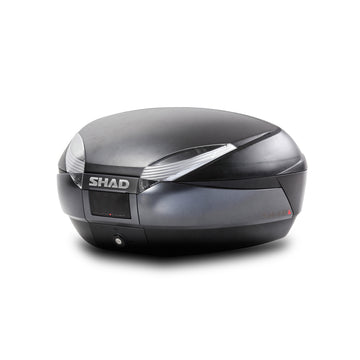 Kymco Agility 125 [SHAD] - SH48DG yläkotelo - tummanharmaa/musta