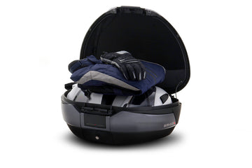 Honda Sh 300 [SHAD] - SH48DG Top Case - Dunkelgrau/Schwarz - 0