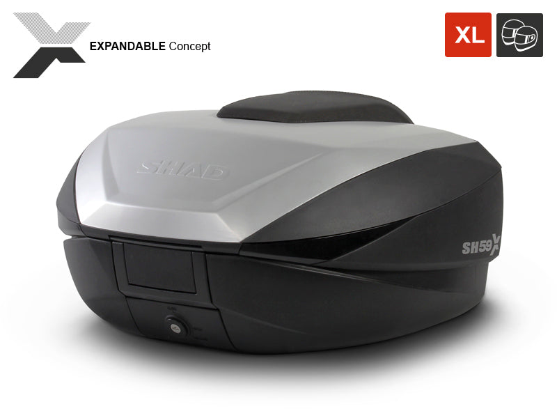 Yamaha X-Max 300 Tech Max + [SHAD] - SH59X top case aluminum