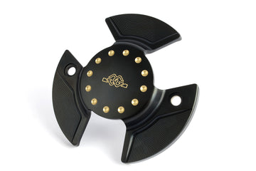 Yamaha T-Max 560 Tech Max [GILLES] - Motorabdeckung (Styling) Schwarz/Gold Yamaha T-Max 530/560