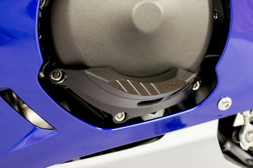 Yamaha Yzf R6 [GILLES] - Vasen moottorin suojussuoja kampikammion kansi Musta Yamaha YZF-R6