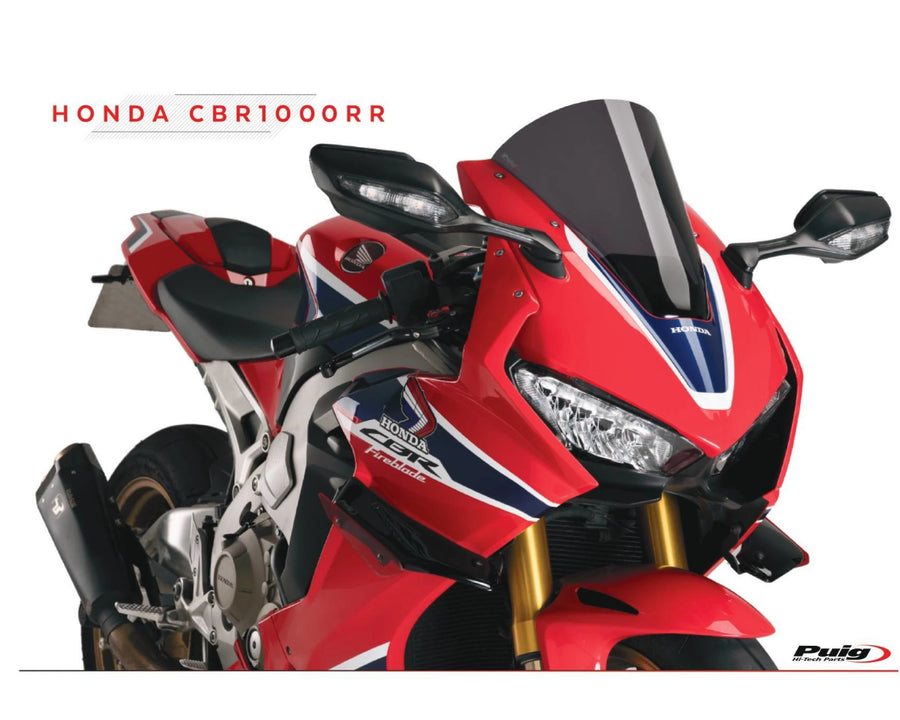 KAWASAKI ZX-10RR NINJA PERFORMANCE [2018] – R-Racer Scheibe – Schwarz