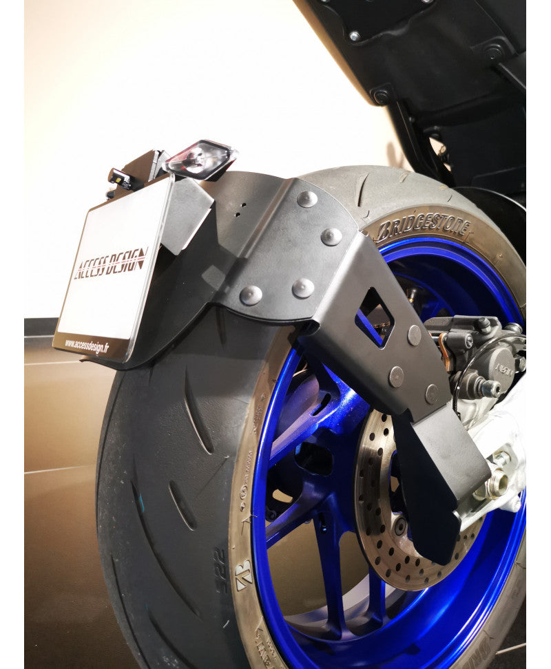 Yamaha MT-09 ABS [2022-2023] - Rekisterikilven pidike ACCESS DESIGN Lick Wheel Black