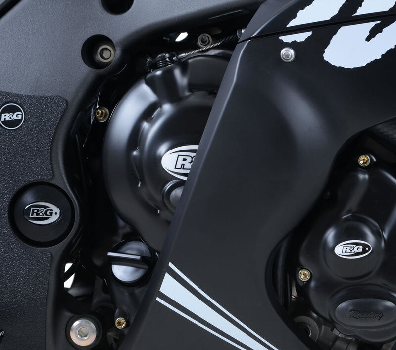 Kawasaki NINJA ZX-10 R ABS SPECIAL EDITION ZX1000K [2015] - Race Series Motorgehäusedeckelschutz - Schwarz Kawasaki ZX-10R/RR