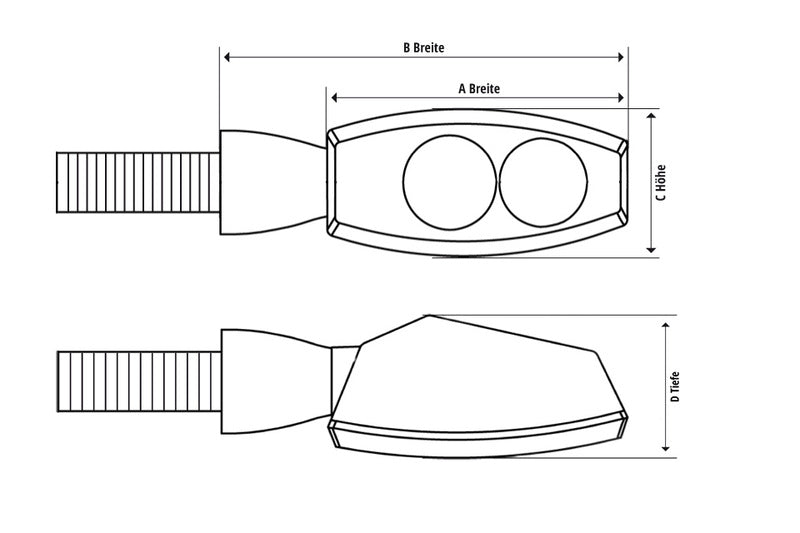 Yamaha R125 YZF -R125 [HighSider] - LED -suuntavalot