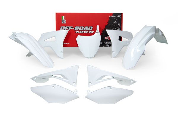 Honda CRF 250 R (ME 12) [2022-2023] - Revolution Plastic Kit White Honda CRF