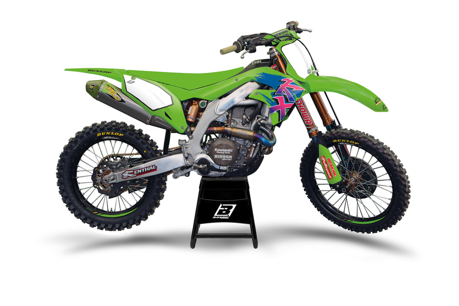 Kawasaki KX 125 (KX 125 M) [2003-2008] - Retrografiikkasarja - Kawasaki KX125/250