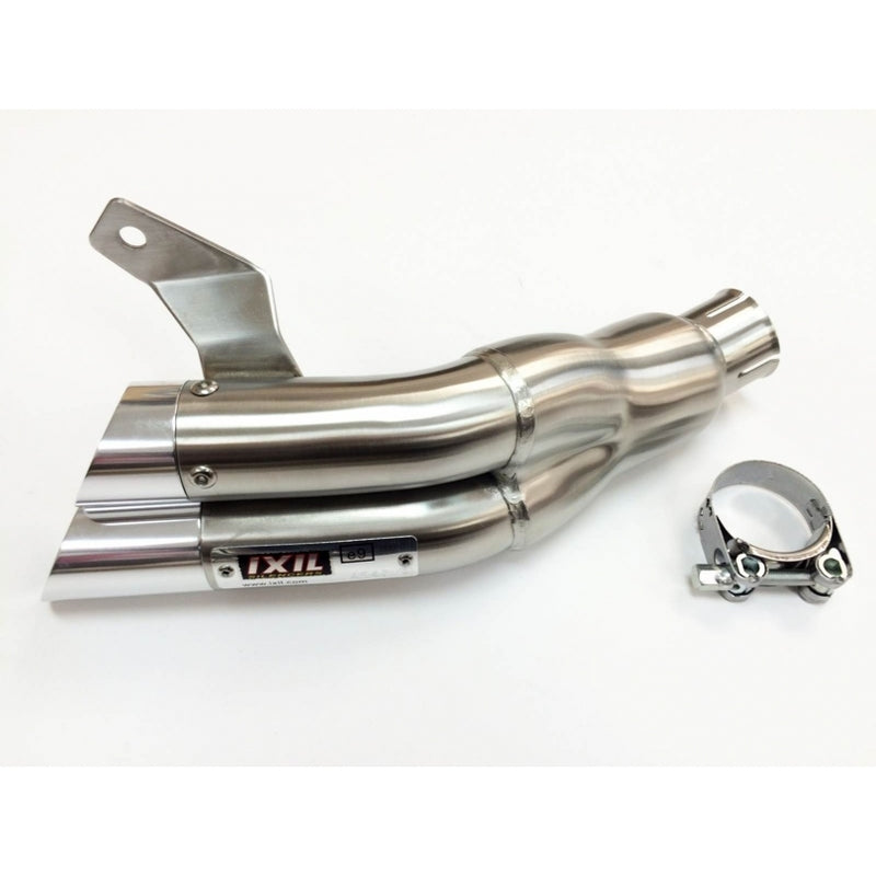 Suzuki Gladius 650 [IXIL] - Hyperlow Endtopf Edelstahl / Endkappe Aluminium - XS8358V