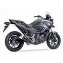 Honda Nc 700 [IXIL] - Hyperlow Endtopf Edelstahl schwarz / Endkappe Aluminium - XH6362XB-3