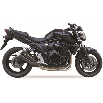 Suzuki Gsf 650 [IXIL] - Hyperlow äänenvaimennin ruostumatonta terästä musta / pääty alumiini - XS8357XB