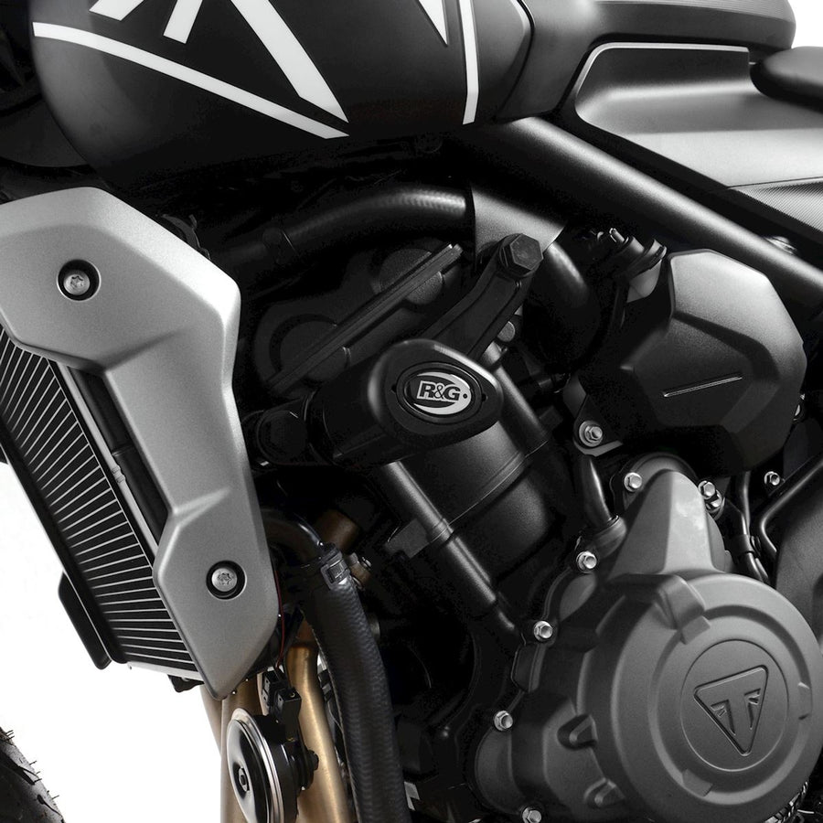 Triumph Trident 660 [2021-2026] - Crash Pads Aero - Black Triumph Trident 660