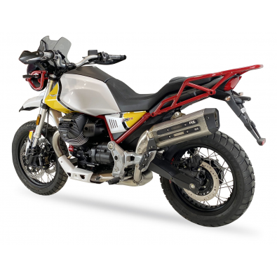 Moto Guzzi V 85 TT Guardia D'ONORE [2022] - MXT -äänenvaimennin ruostumatonta terästä - Moto Guzzi V85 TT - EM3037SS