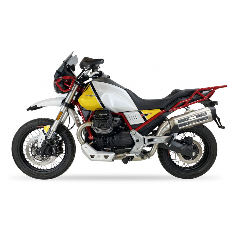 Moto Guzzi V 85 TT Guardia D'ONORE [2022] - MXT -äänenvaimennin ruostumatonta terästä - Moto Guzzi V85 TT - EM3037SS