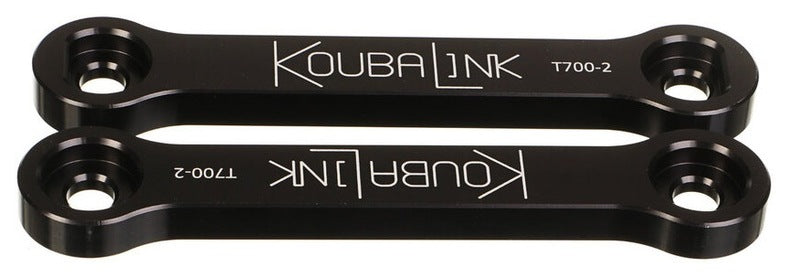 Yamaha Tenere 700 World Raid [KOUBALINK] - Tieferlegungssatz (25.4 mm) Schwarz - Yamaha Ténéré 700