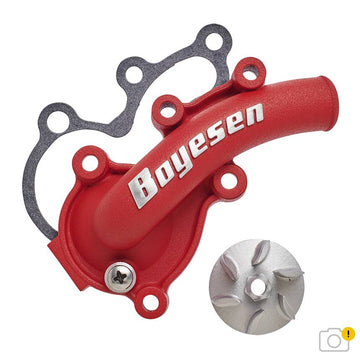 HUSQVARNA FE 350 [2017-2023] - SuperCooler Wasserpumpendeckel + Impeller Kit - Red