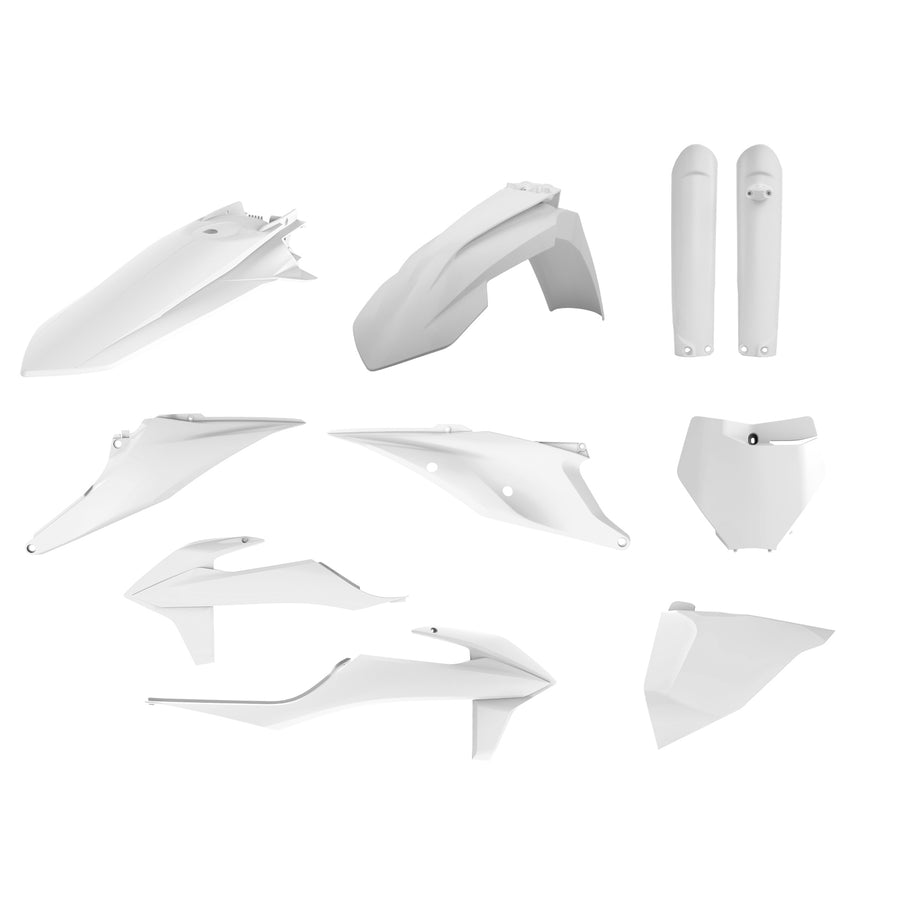 KTM 150 SX [2019-2022] - Plastic Kit White - KTM SX/SX-F