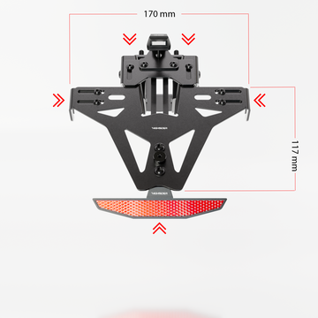 Honda CB 1000 R NEO SPORTS CAFE ABS SC80 [2021-2023] - pro Kennzeichenhalter Akron-RS