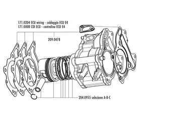 Vespa GTS Super 4 T [2019-2023] - Zylinder Kit