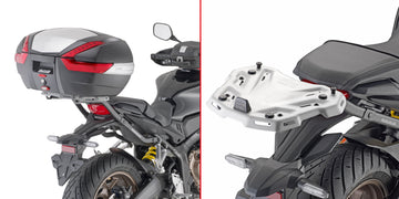 Honda CB 650 R [GIVI] - Topcase Träger für MONOKEY® oder MONOLOCK® Koffer zu montieren mit der MONOKEY® Platte M5