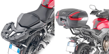 Honda CB 500 F [GIVI] - Topcase Träger für MONOKEY® oder MONOLOCK® Koffer zu montieren mit der MONOKEY® Platte M5