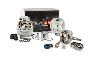 Beta RR-T SM 50 2T - Moottoripaketin sylinterin pakoputki Big Racing 77ccm