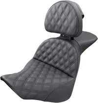 Harley Davidson Fxbr [SADDLEMEN] – Explorer seat with diamond quilting