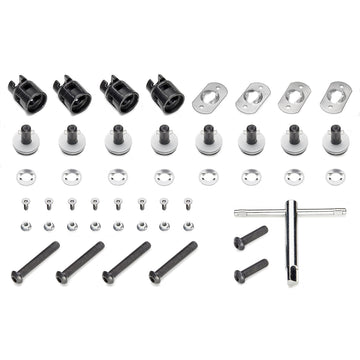 Honda XL 750 Transalp E-Clutch [GIVI] - Rapid-Release-Umbausatz für Seitenkofferträger