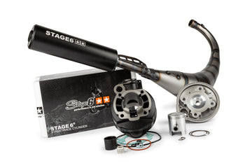 Fantic XE 50 2T - Tuningkit Zylinder Auspuff Streetrace 50ccm