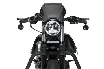 HARLEY DAVIDSON SPORTSTER 883 IRON XL883N [2012] - ALU etulevy | Musta | PUIG 1352N