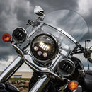 Harley-Davidson FLHTC 1340 Electra Glide Classic [1983-1985, 1989] - 4-1/2" LED fog lights - picture 4