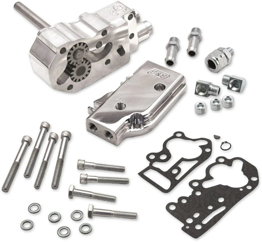 Harley-Davidson FLHS 1340 Electra Glide Sport [1994] - Billet Ölpumpensatz – Ausführung: Universalabdeckung – Bild 1