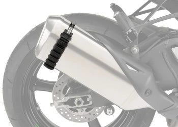 YAMAHA XT 660 Z TENERE [2016] – Adapter Fußrasten- Gummipad "Rider" – Schwarz