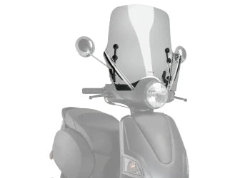 KYMCO SUPER 8 125 [2023] – Rollerscheibe City Touring – Getönt