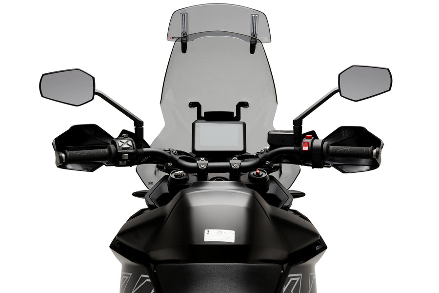 KTM 890 SMT [2025] – touring näyttö spoilerinäytöllä – läpinäkyvä