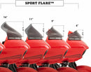 Harley Davidson Fltr [KLOCK WERKS] – Sport Flare® -tuulilasi