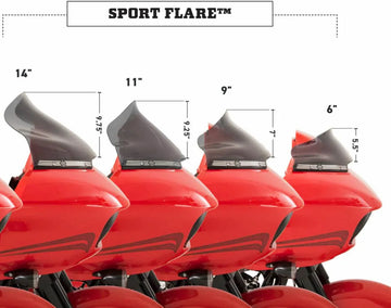 harley davidson fltruse [KLOCK WERKS] – Sport Flare™ -tuulilasi - 0