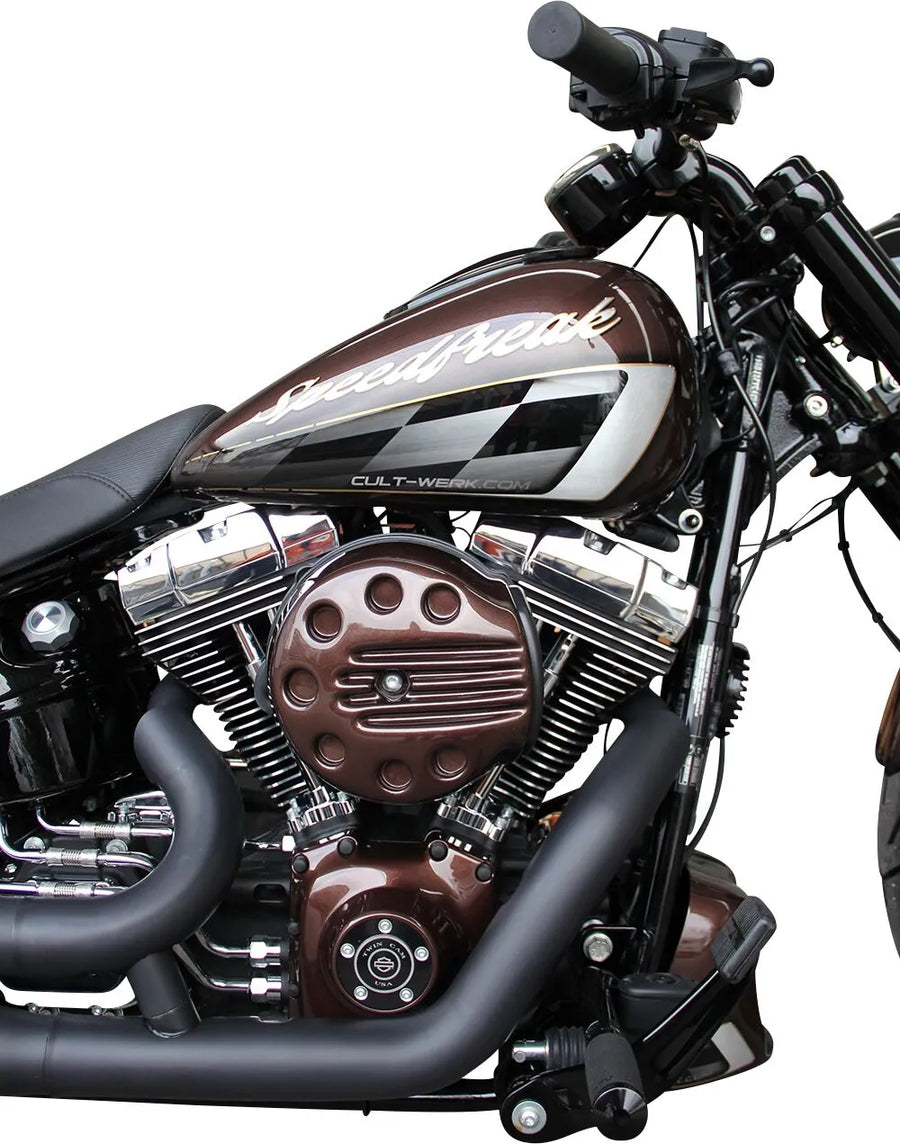 harley davidson fxsb [CULT WERK] – Luftfiltercover "Slotted"