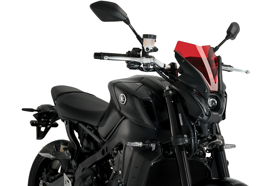 YAMAHA MT-09 SP [2023] - New Generation Sport Windshield | Red | PUIG 20644R