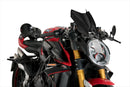 TRIUMPH BONNEVILLE T 120 BLACK [2025] - New Generation Sport Windschild | Schwarz | PUIG 20680N