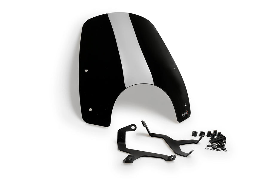 HONDA CMX 1100 REBEL DCT [2025] - New Generation Sport Windschild | Schwarz | PUIG 20819N